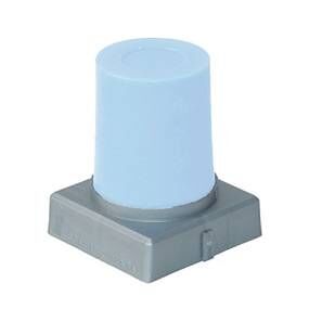 Моделировочный воск с малой усадкой для прессованной керамики S-U-CERAMO-CARVING-WAX, голубой, конус 45 г