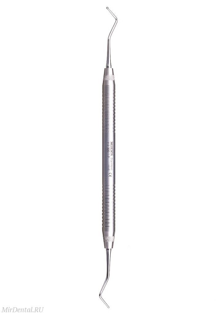 Штопфер двусторонний 112-300-1-P, ручка полая