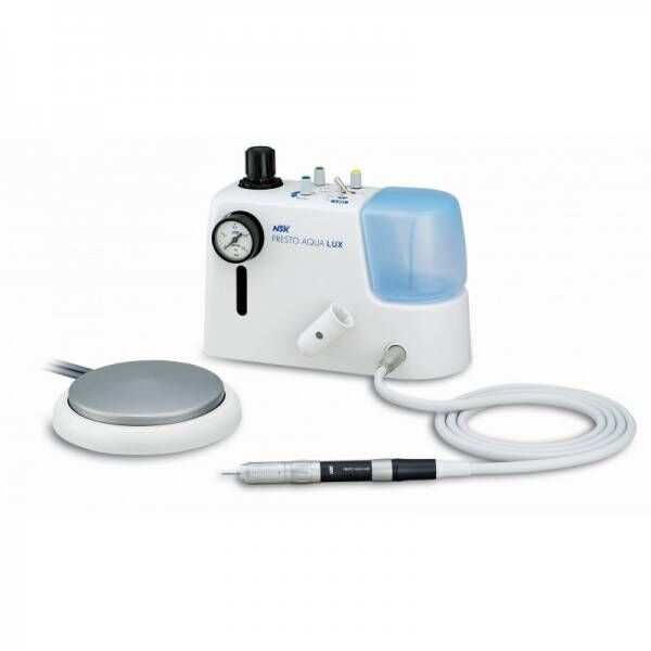 Турбинный наконечник Presto Aqua LUX с подачей воды и оптикой LED для зуботехнических лабораторий