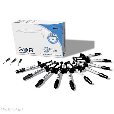 SDR Starter Kit - НАБОР в шприцах (3 шприца по 1 г ) - жидкотекучий материал для жевател. зубов