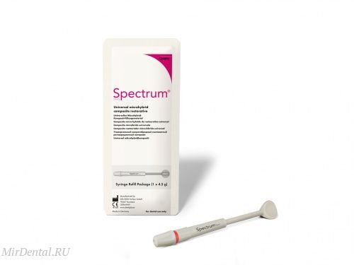 Spectrum TPH3 B2 (шприц 4.5 г) - светоотверждаемый гибридный пломбировочный композит