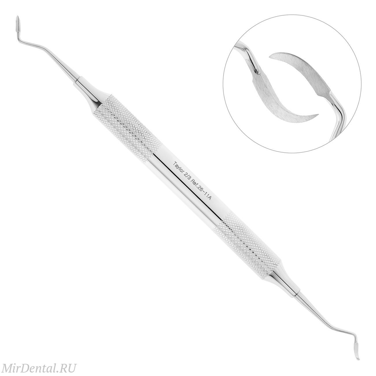Скейлер парадонтологический, форма T2/3, ручка CLASSIC, диаметр 10 мм, 26-11A*