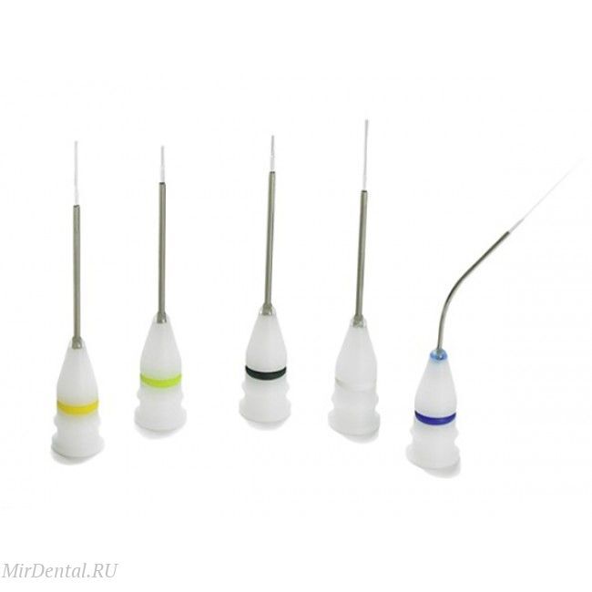 Типсы ПАРОДОНТОЛОГИЯ – 4 шт (цвет желтый), для стоматологического лазера Doctor Smile Wiser