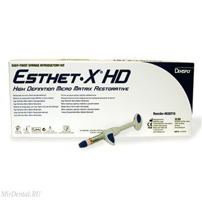 Esthet-X-HD A1, шприц 3 г - улучшенный микроматричный композит