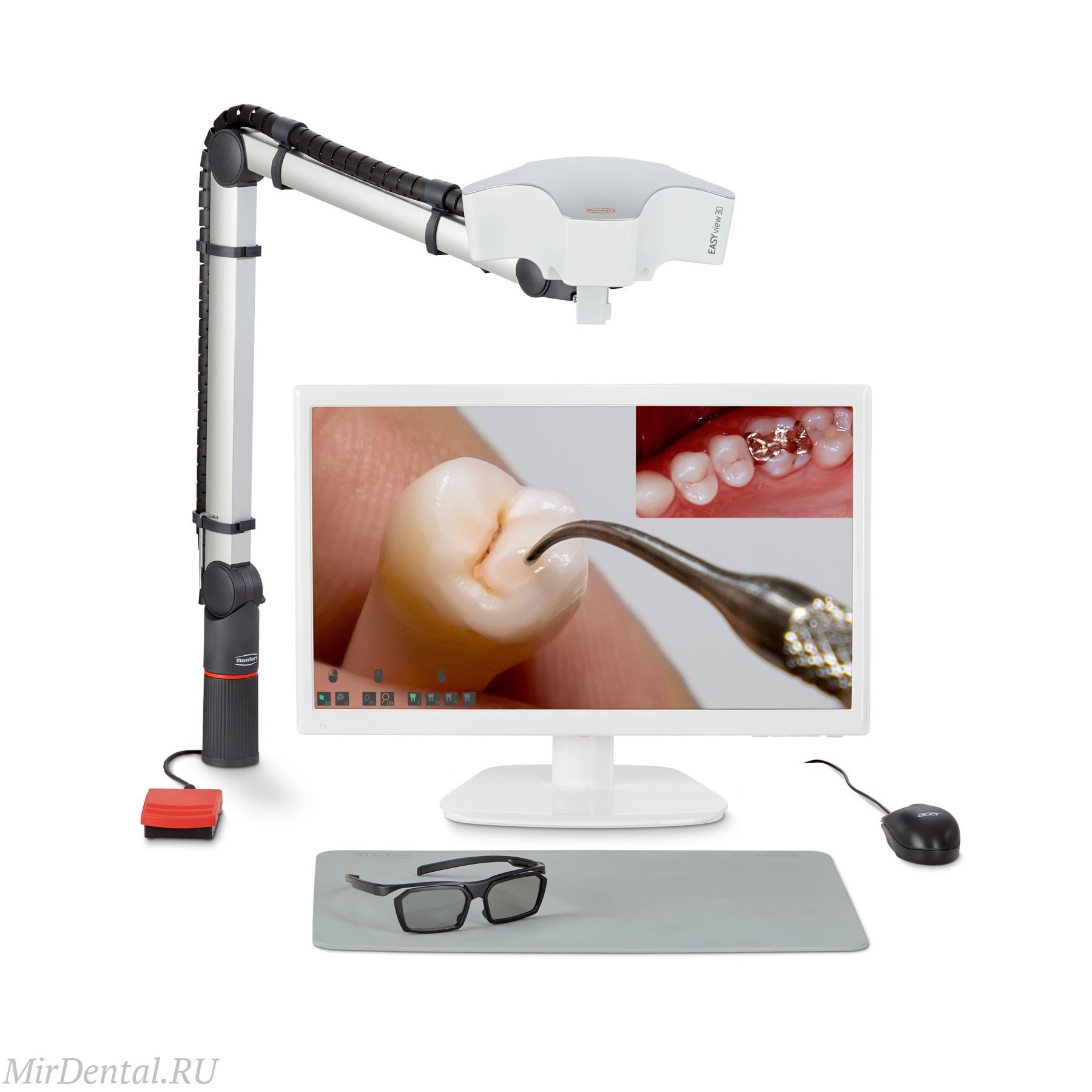 EASY View 3D Стоматологический видеомикроскоп 
