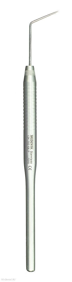Зонд диагностический 15мм, ручка полая 8мм, 126-200-6A-P