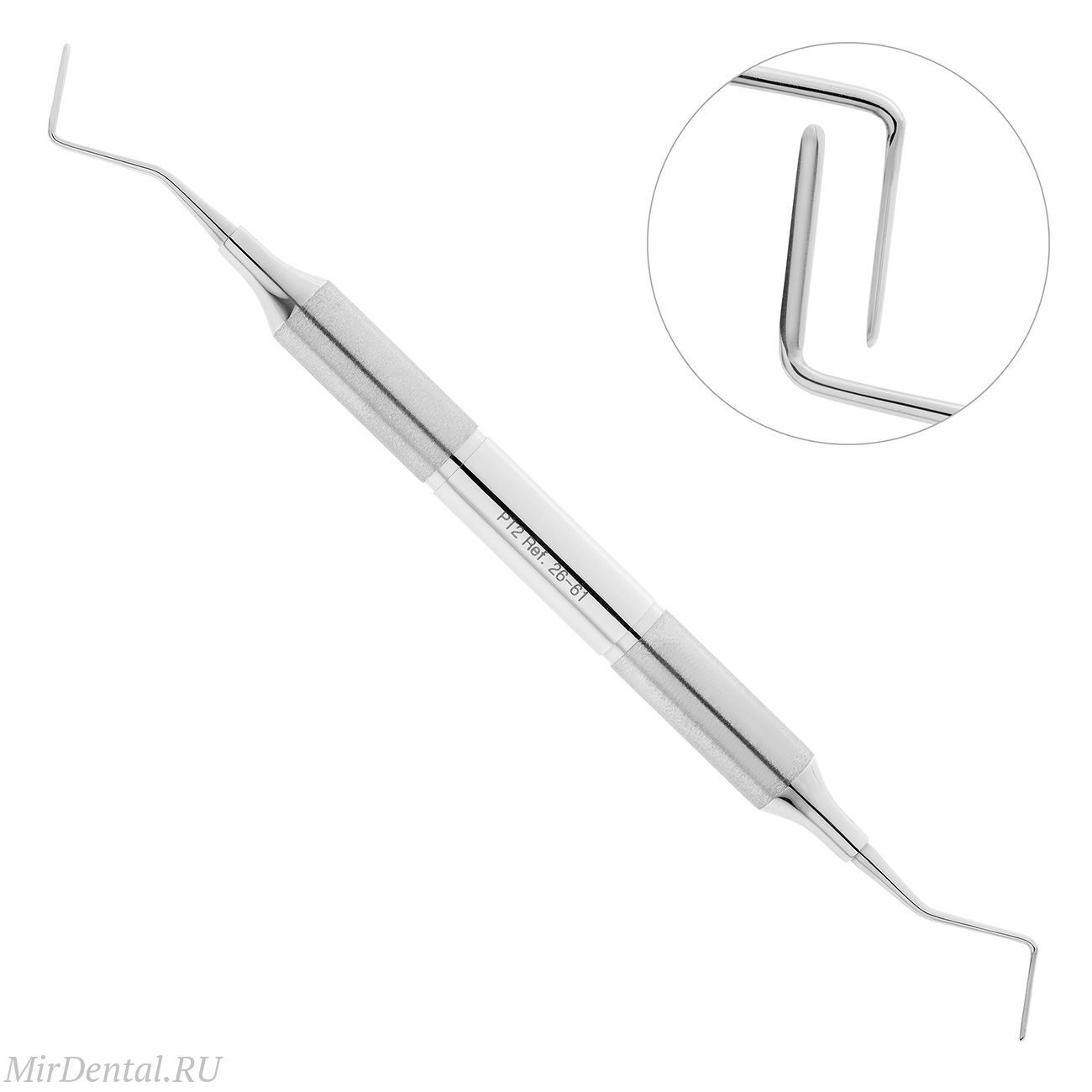 Периотом, форма  PT02, ручка диаметр 10 мм, 26-61*