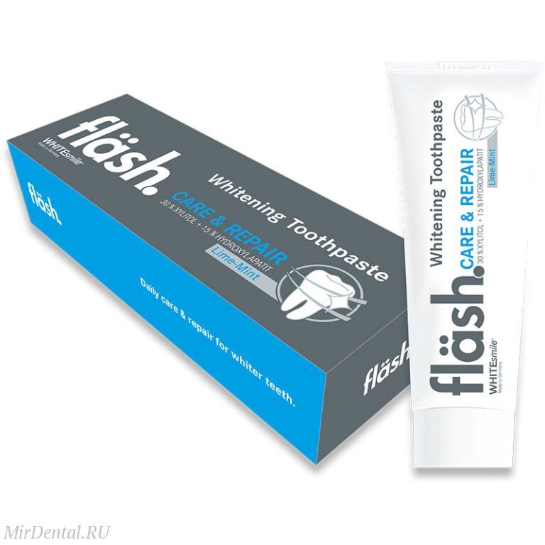Зубная паста отбеливающая Flash 75 мл. | 30 штук
