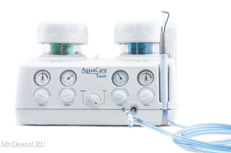 AquaCare Twin Стоматологическая водно-абразивная система