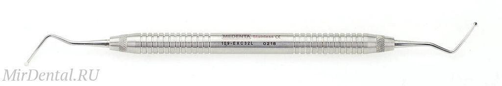 Экскаватор двухсторонний 32L (1,5 мм), ручка полая 8 мм