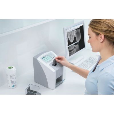VistaScan Mini View- стоматологический сканер рентгенографических пластин с сенсорным дисплеем для интраоральных форматов Durr Dental (Германия)