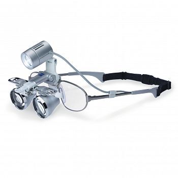 Лупа бинокулярная налобная EyeMag Smart с осветителем