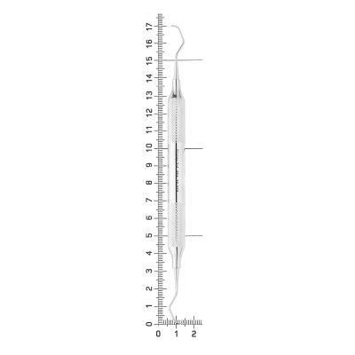 Кюрета парадонтологическая Gracey, форма 3/4, ручка CLASSIC, диаметр 10 мм, 26-37A* HLW Dental (Германия)