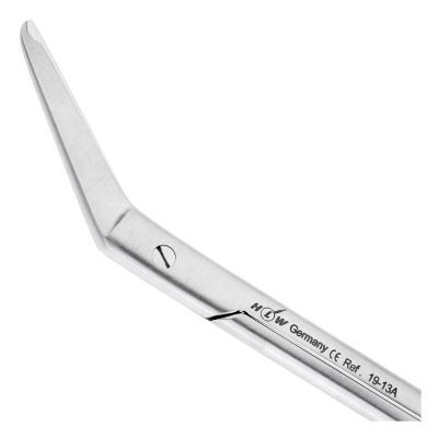Ножницы хирургические угловые для снятия швов Nahtschere,11,5 см, 19-13A* HLW Dental (Германия)