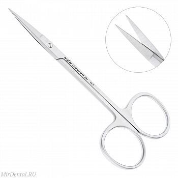 Инструмент стоматологический: ножницы хирургические, прямые Iris, 11,5 см, 19-1*