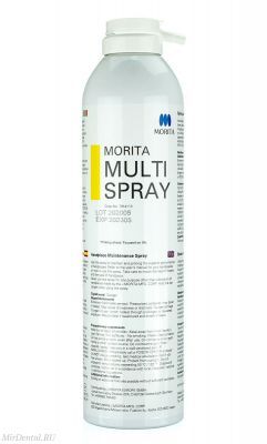 Масло-спрей Multi Spray универсальное, уп/400 мл J. Morita (Япония)