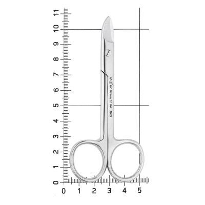 Ножницы коронковые изогнутые, 10 см, 19-21* HLW Dental (Германия)