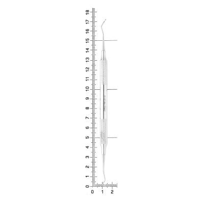 Скейлер парадонтологический, форма 204 SD, ручка диаметр 8 мм, 26-57* HLW Dental (Германия)