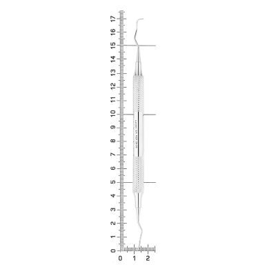 Кюрета Langer, форма 3/4, ручка диаметр 8 мм, 26-35* HLW Dental (Германия)