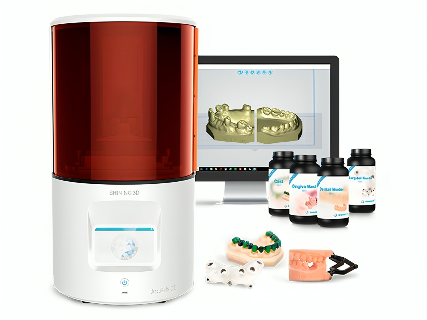 Стоматологический 3D-принтер для печати хирургических шаблонов и элайнеров