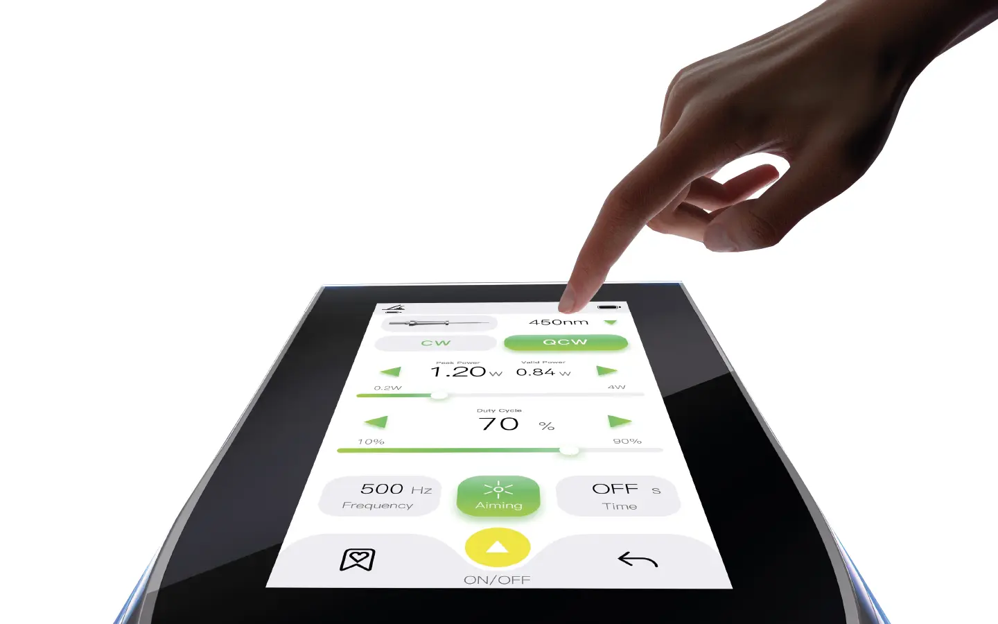 Сенсорный экран лазера DTE D-Laser Blue