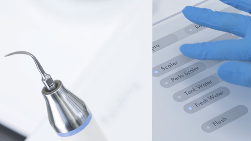 Функции Scaler и Perio Scaler аппарата MyLunos Duo