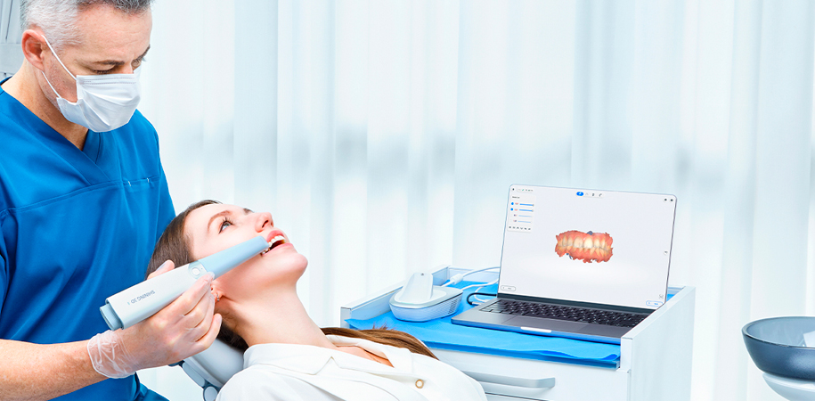 Сравнение точности цифрового сканера и традиционного слепка в стоматологии