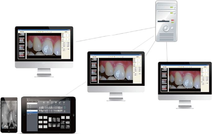 Сервер HandyDentist для общей базы снимков