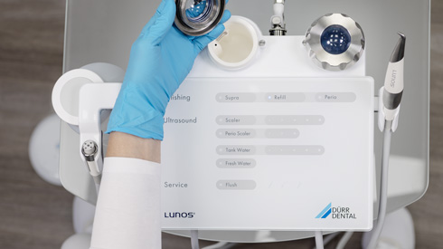 Функция Refill аппарата MyLunos Duo