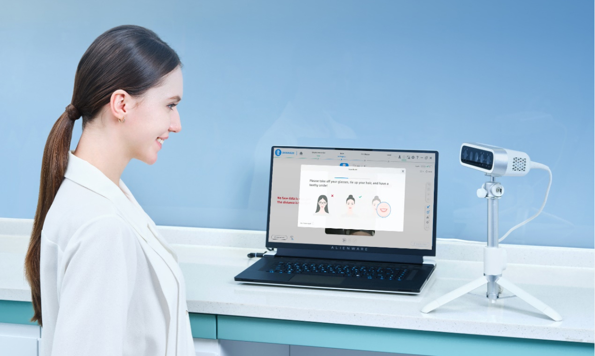 3D сканер лица пациента