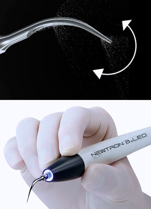 Ультразвуковой автономный скалер Acteon Newtron P5 XS B.LED с наконечником Newtron SLIM B.LED