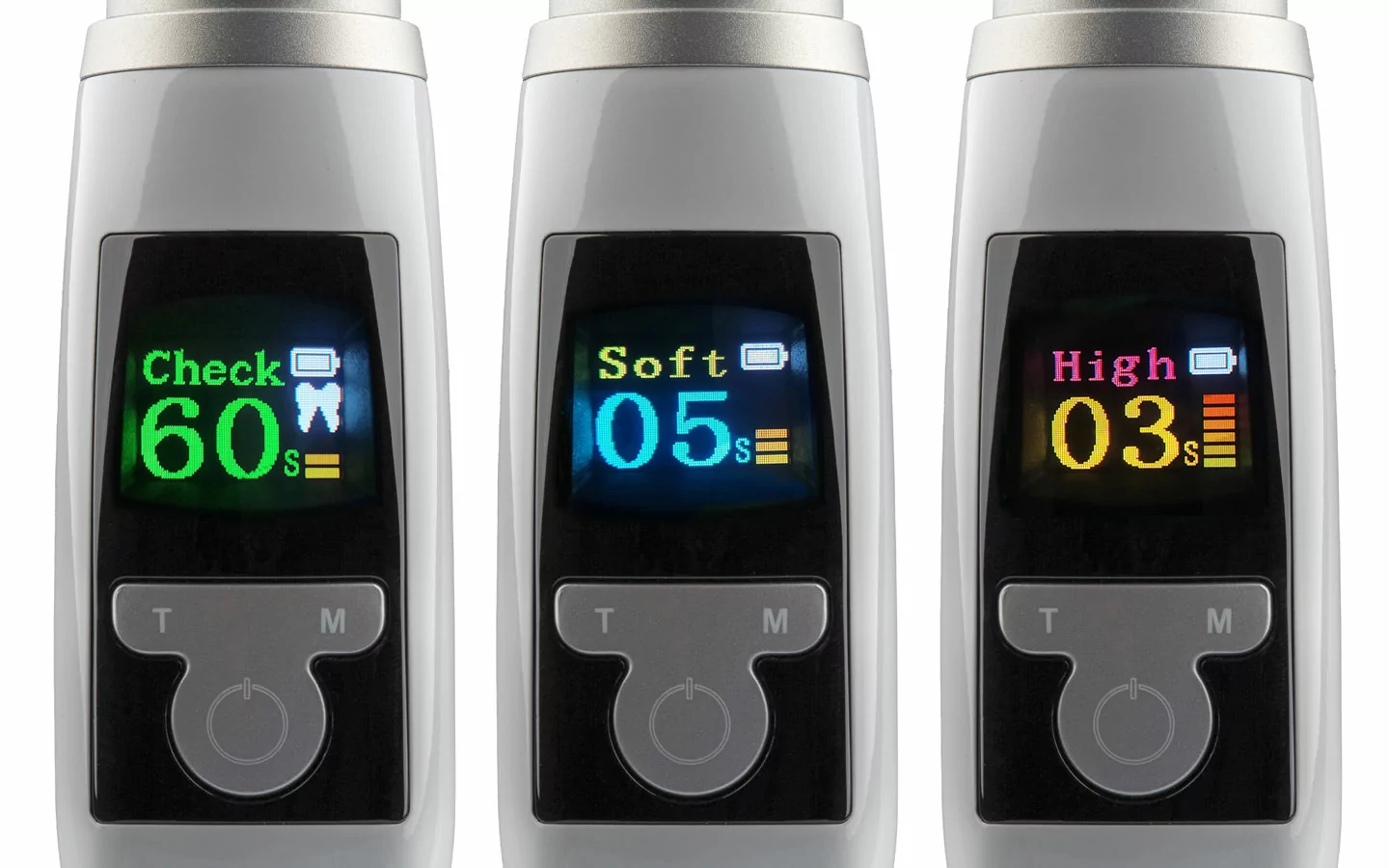 Режимы работы и детекция кариеса X-Cure