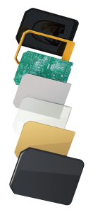Конструкция CMOS APS сенсора Handy HDR-380