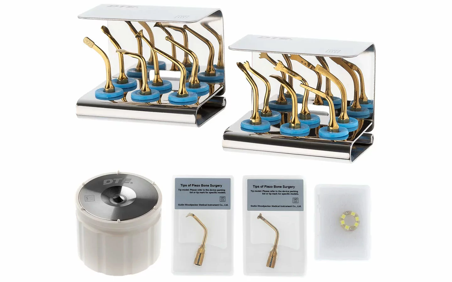 Набор из 14 хирургических насадок DTE