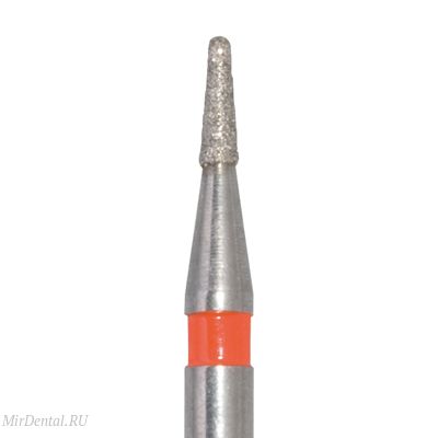 Бор алмазный 855L 009 FG, красный, 5 шт.