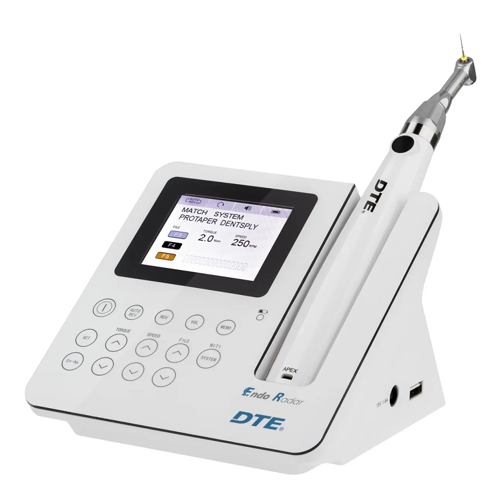 Интеграция эндомотора и апекслокатора 3-в-1 DTE Endo Radar