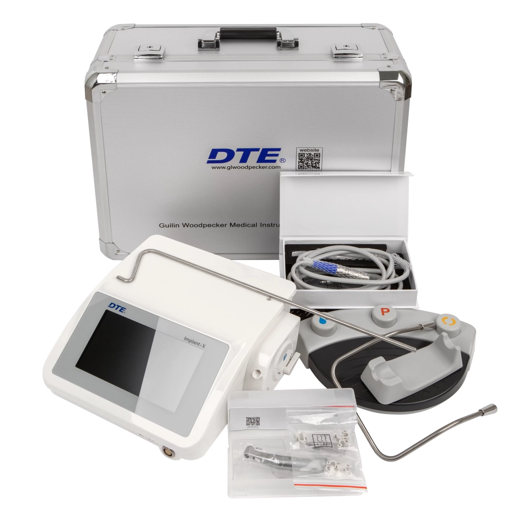 Заводская комплектация DTE Implant-X в кейсе