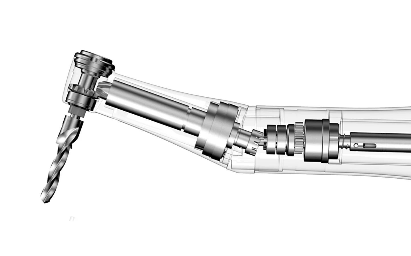 Хирургический наконечник Woodpecker WP-1L с LED-оптикой