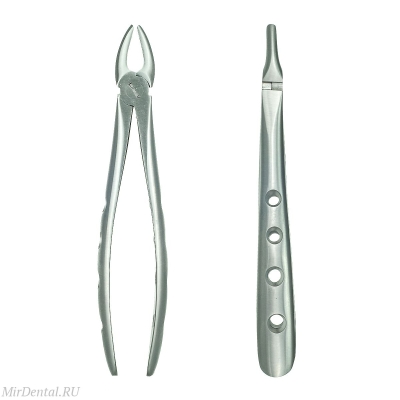 Щипцы для экстракции корней верхних резцов (детские) 111-037-37-HL Medenta-Instruments (Пакистан)  111-037-37-HL