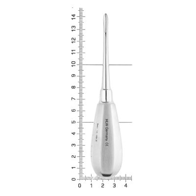 Элеватор Bein, зубчатый, изогнутый, 4 мм, 13-5BCZ* HLW Dental (Германия)