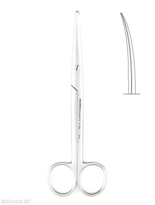 Ножницы изогнутые Mayo-Stille 17 см Medenta-Instruments (Пакистан)  131-368