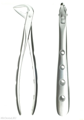 Щипцы для экстракции корней нижних резцов и корней 110-170-74XN-HL Medenta-Instruments (Пакистан)  110-170-74XN-HL