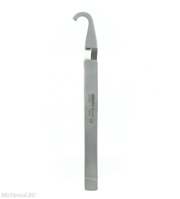 Пинцет обратного действия изогнутый