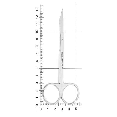 Ножницы хирургические изогнутые Goldmann-Fox, 12,5 см, 19-6* HLW Dental (Германия)