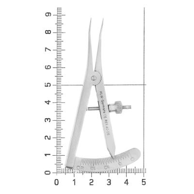 Кронциркуль, 0-25 мм, 9 см, 40-05* HLW Dental (Германия)