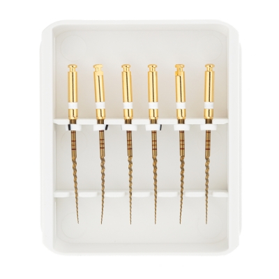 Файлы машинные RCS Gold LT Rotary S2 (25 мм) (набор 6 шт.) Ramo Medical (Китай)  G14 0101 V04020 25