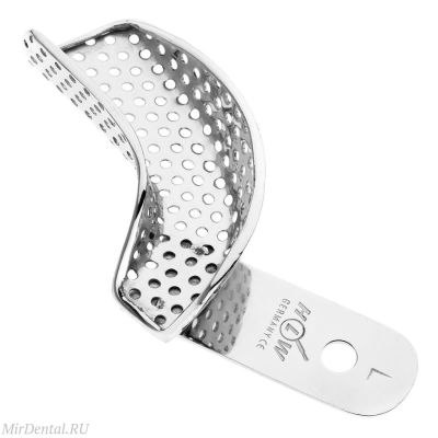 Ложка слепочная левая перфорированная, 33-62L* HLW Dental (Германия)