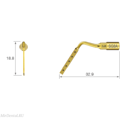 SG8А Насадка для ультразвуковой костной хирургии