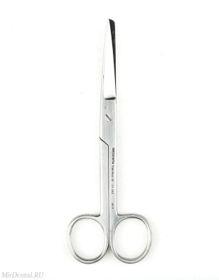 Ножницы прямые Standard 14 см (тупоконечные/остроконечные), 131-352-P Medenta-Instruments (Пакистан)  131-352-P