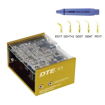 DTE-V3 Ультразвуковой встраиваемый скалер, в комплекте 6 насадок Woodpecker (Китай) Без подсветки V3